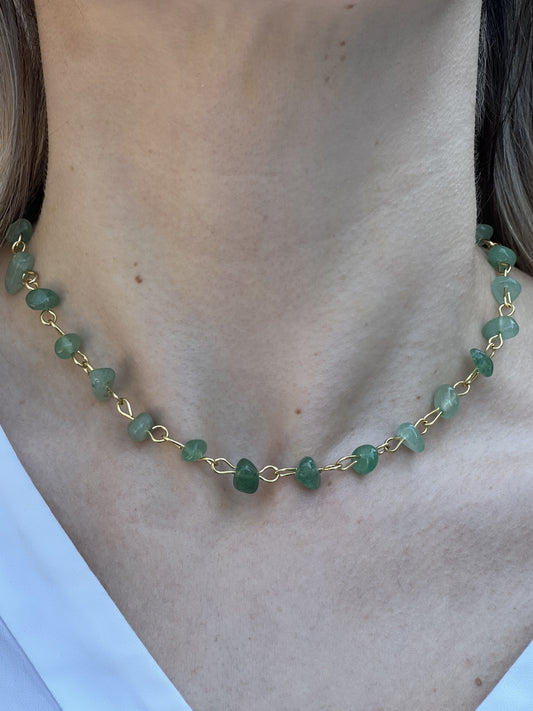 Gold Aventurine Choker