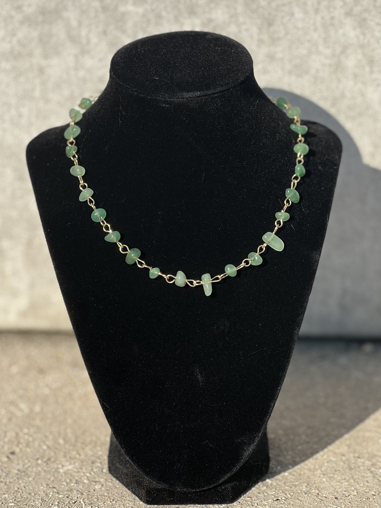 Gold Aventurine Choker